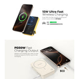 Mazer M-MagAir20 10,000mAh Magnetic Wireless Power Bank