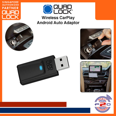Quad Lock Wireless CarPlay / Android Auto Adaptor
