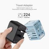 Mazer M-IFTRAVEL165PD Infinite.Travel WORLD GaN PD65W & 2C1A Travel Charger
