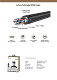 Mazer M-HDMI18K-UT320 Infinite.Multimedia HDMI to HDMI 8K Cable, 3m in length