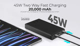 Mazer M-PC45W20.0V3 PowerCharger PD45W, 20000mAh Power Bank