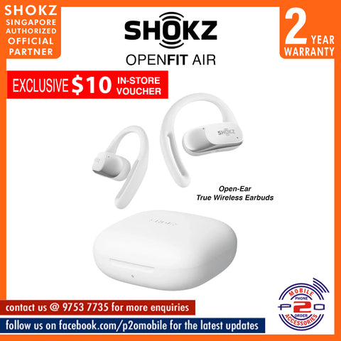 Shokz OpenFit Air Open-Ear True Wireless Earbuds