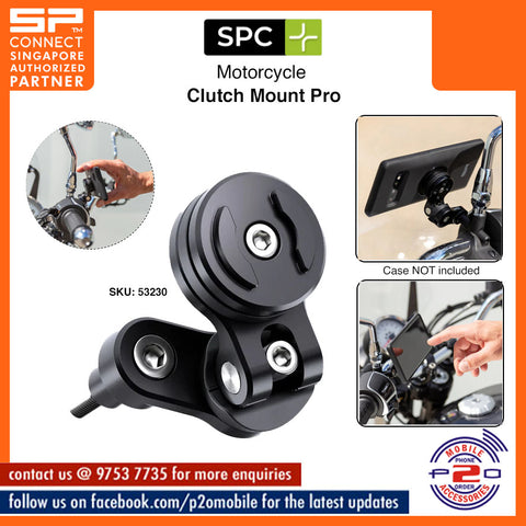 SPC+ (SP Connect+) Phone Mount Clutch Mount Pro, SKU 53231 (Chrome) / SKU 53230