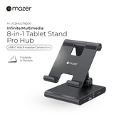 Mazer M-UC2MULTI8200 Infinite.Multimedia 8200 8-in-1 USB-C Hub & Tablet Stand