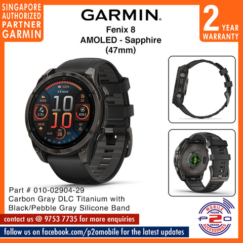 Garmin Fenix 8 (47mm) AMOLED SAPPHIRE Edition