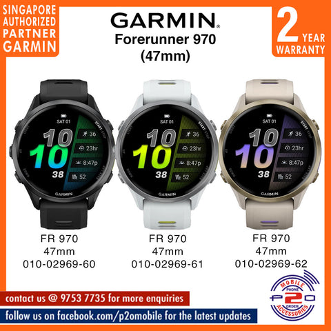 Garmin Forerunner 970 GPS Triathlon Sports Watch