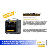 Hummer H1000 Multifunctional Power Station Jump Starter