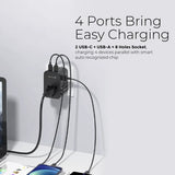 Mazer M-IFTRAVEL165PD Infinite.Travel WORLD GaN PD65W & 2C1A Travel Charger