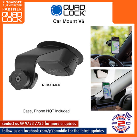 Quad Lock Car Mount Version 6