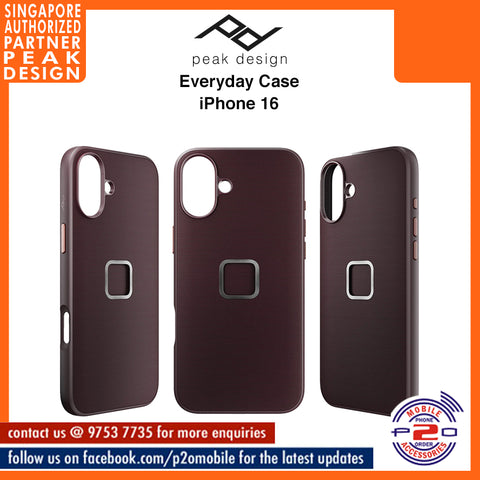Peak Design Everyday Fabric Case for iPhone 16 Plus / iPhone 16