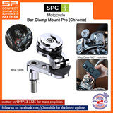 SPC+ (SP Connect+) Phone Mount Bar Clamp Mount Pro, SKU 53238 / SKU 53232