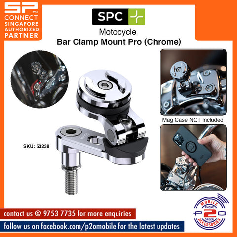 SPC+ (SP Connect+) Phone Mount Bar Clamp Mount Pro, SKU 53238 / SKU 53232