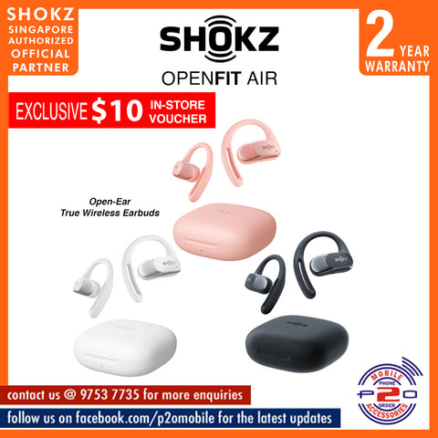 Shokz OpenFit Air Open-Ear True Wireless Earbuds