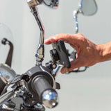 SPC+ (SP Connect+) Phone Mount Clutch Mount Pro, SKU 53231 (Chrome) / SKU 53230