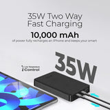 Mazer M-PC35W10.0V3 PowerCharger PD35W, 10000mAh Power Bank