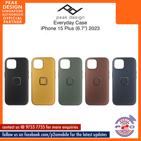 Peak Design Everyday Case for iPhone 15 Plus (6.7") 2023