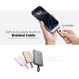 Mazer M-PC35L10V3 (CCC Certified) PowerCharge Link 10,000mAh PD/PPS 35W (Built-in USB-C Cable) Power Bank