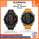 Garmin Fenix 8 (47mm) AMOLED SAPPHIRE Edition