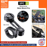 SPC+ (SP Connect+) Phone Mount Moto Mount Pro CNC (22.2-31.8mm), SKU 53139 / SKU 53128