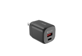 Mazer M-G20W-V5 GaNPrestige Mini 20W Wall Charger with Travel Pin