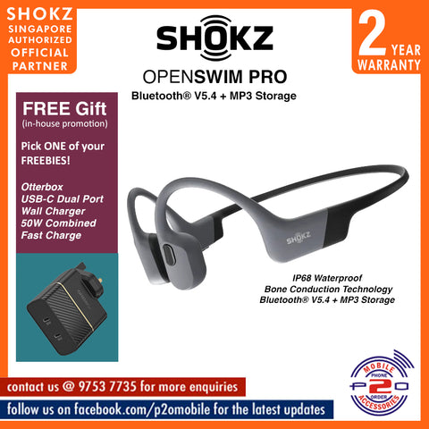 Shokz OpenSwim Pro S710 Bone Conduction Sports Headphones