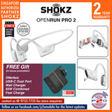 Shokz OpenRun PRO 2 (OpenRun PRO2) /OpenRun PRO 2 MINI Open Ear Bone Conduction Bluetooth Headset