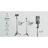 Mazer M-MS20S / M-MS20L Foldafie Magnetic - Foldable Selfie Stick Tripod