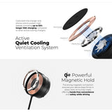Mazer M-qi2-MagTap700 Dash and Windshield Mount Qi2 Certified 15W Magnetic Wireless Charging
