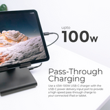 Mazer M-UC2MULTI8200 Infinite.Multimedia 8200 8-in-1 USB-C Hub & Tablet Stand