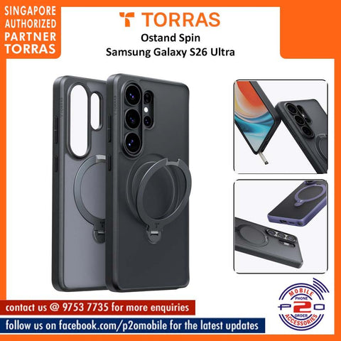 Torras Ostand Spin for Samsung Galaxy S26 Ultra