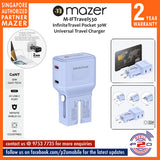 Mazer M-IFTravel530 InfiniteTravel Pocket 30W Universal Travel Charger