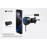 Mazer M-qi2-MagTap720 Air Vent Mount Qi2 Certified 15W Magnetic Wireless Charging