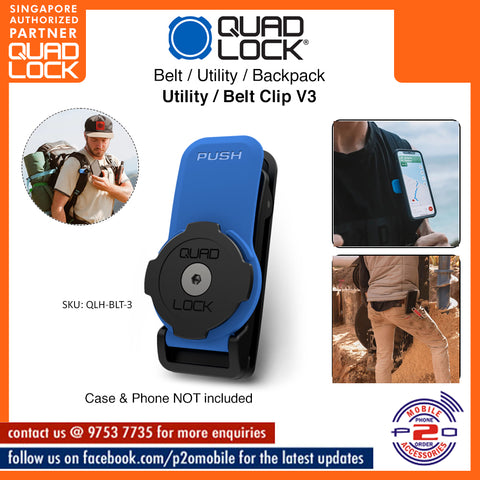 Quad Lock Belt Clip V3 (QLH-BLT-3)