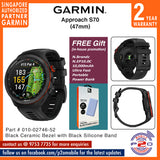 Garmin Approach S70 (47mm/42mm) Premium GPS Golf Watch