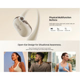 Shokz OpenFIT 2 Open-Ear Air Conduction Technology True Wireless Earbuds (Shokz OpenFit2)