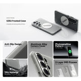 Aulumu Frosted Glow Case for Samsung Galaxy S26 Ultra
