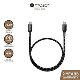 Mazer M-PL3Pro-C2C50 / C2C125 / C2C250 InfiniteLink Pro III (5.0A) USB-C to USB-C PD 100W Dual E-Marker Cable