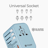 Mazer M-IFTRAVEL165PD Infinite.Travel WORLD GaN PD65W & 2C1A Travel Charger