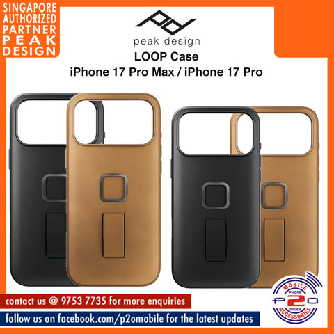 Peak Design Everyday LOOP Case for iPhone 17 Pro Max / iPhone 17 Pro