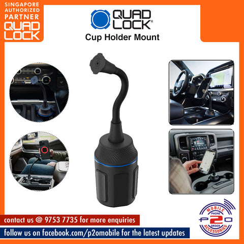 Quad Lock Phone Mount Cup Holder Mount
