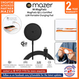 Mazer M-MagPad2 Qi2.2 Certified 25W Portable Charging Pad