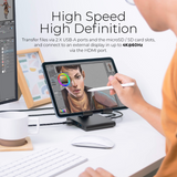 Mazer M-UC2MULTI8200 Infinite.Multimedia 8200 8-in-1 USB-C Hub & Tablet Stand