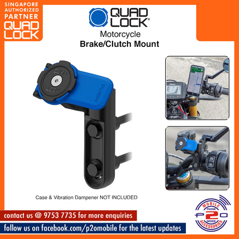 Quad Lock Motorcycle Brake/Clutch Mount