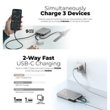 Mazer M-PC35L10V3 (CCC Certified) PowerCharge Link 10,000mAh PD/PPS 35W (Built-in USB-C Cable) Power Bank