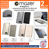 Mazer M-MagAir29 5000mAh Qi2 Certified 15W Ultra Slim Magnetic Wireless Power Bank