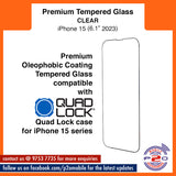 Quad Lock Case / Poncho for iPhone 15 (6.1" 2023)
