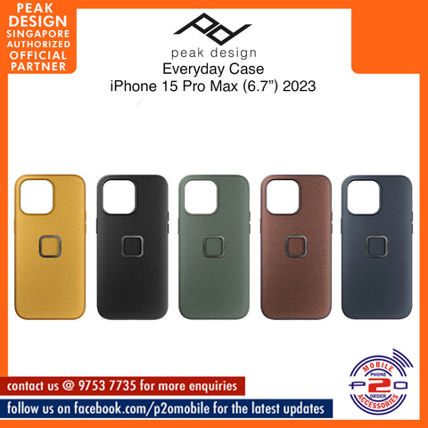 Peak Design Everyday Case for iPhone 15 Pro Max (6.7") 2023