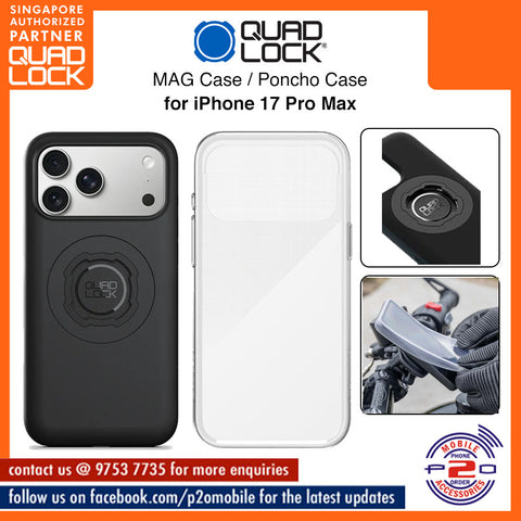 Quad Lock MAG case / Poncho for iPhone 17 Pro Max