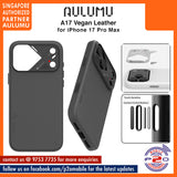Aulumu A17 Vegan Leather Case for iPhone 17 Pro Max / iPhone 17 Pro
