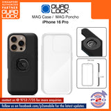 Quad Lock MAG Case / Quad Lock MAG Poncho for iPhone 16 Pro